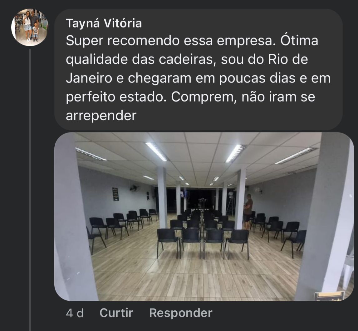 Cadeiras para igrejas - Primer Móveis corporativos